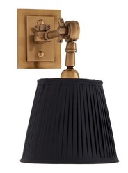 Casa Padrino luxury 1-light wall light black / antique style brass - light - Luxury Collection