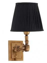 Casa Padrino luxury 1-light wall light black / antique style brass - light - Luxury Collection