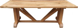 Casa Padrino Table à manger de luxe en chêne massif 240cm Imperial - Version lourde