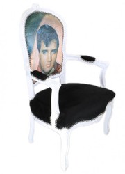 Casa Padrino Baroque Salon Chair Elvis Presley - baroque antique style furniture
