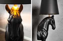 Casa Padrino Stehleuchte Pferdeleuchte Pferdelampe Pferdekopf Pferde Horse Lamp Light Leuchte Casa Padrino Stehleuchte Pferdeleuchte Pferdelampe Pferdekopf Pferde Horse Lamp Light Leuchte
