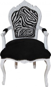 Casa Padrino Barock Esszimmer Stuhl Zebra Schwarz Weiß Baroque Chair Chaise Meubel Barok Dining Room Chairs Furniture Black White Stripe Casa Padrino Barock Esszimmer Stuhl Zebra Schwarz Weiß Baroque Chair Chaise Meubel Barok Dining Room Chairs Furniture Black White Stripe