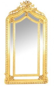 Casa Padrino Espejo de Pared Barroco de Lujo Oro 210 x 115 cm - Masivo y Pesado Casa Padrino Espejo de Pared Barroco de Lujo Oro 210 x 115 cm - Masivo y Pesado