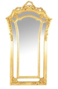 Casa Padrino Espejo de Pared Barroco de Lujo Venice Oro 210 x 115 cm – Espejo Masivo y Pesado Casa Padrino Espejo de Pared Barroco de Lujo Venice Oro 210 x 115 cm – Espejo Masivo y Pesado