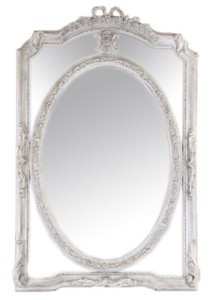 Casa Padrino Miroir Mural Baroque Style Antique Italien, Argent, 120 x 80 cm, Somptueux et Raffiné Casa Padrino Miroir Mural Baroque Style Antique Italien, Argent, 120 x 80 cm, Somptueux et Raffiné