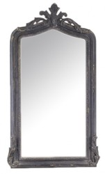 Casa Padrino Espejo de Pared Barroco de Lujo Negro Antiguo 150 x 75 cm - Espejo Masivo y Pesado Casa Padrino Espejo de Pared Barroco de Lujo Negro Antiguo 150 x 75 cm - Espejo Masivo y Pesado