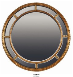 Casa Padrino Espejo de Pared Barroco Redondo Oro Diámetro 110 cm - Elegante & Suntuoso - Espejo Dorado Casa Padrino Espejo de Pared Barroco Redondo Oro Diámetro 110 cm - Elegante & Suntuoso - Espejo Dorado