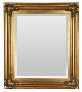 Casa Padrino Specchio da Parete Barocco in Oro, 79 x 69 cm, Replica Artigianale Stile Antico Casa Padrino Specchio da Parete Barocco in Oro, 79 x 69 cm, Replica Artigianale Stile Antico