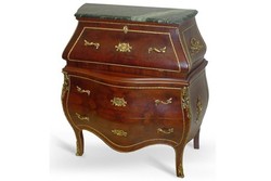 Casa Padrino Barock Kommode im Antik-Stil aus Mahagoni Holz mit Marmorplatte und goldenen Applikationen 104 cm Casa Padrino Barock Kommode im Antik-Stil aus Mahagoni Holz mit Marmorplatte und goldenen Applikationen 104 cm