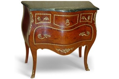 Casa Padrino Barock Kommode aus massivem Buchenholz Mahagoni Braun mit goldenen Metallapplikationen 80 cm - Hotel Collection Casa Padrino Barock Kommode aus massivem Buchenholz Mahagoni Braun mit goldenen Metallapplikationen 80 cm - Hotel Collection