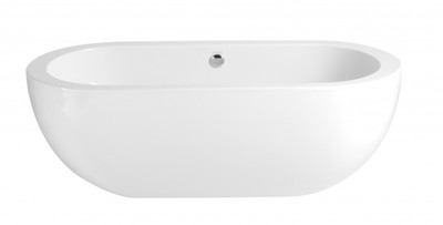 Casa Padrino Art Deco Badewanne freistehend Weiß 1800 x 8550 x 6000 mm - Freistehende Retro Antik Badewanne Barock Casa Padrino Art Deco Badewanne freistehend Weiß 1800 x 8550 x 6000 mm - Freistehende Retro Antik Badewanne Barock