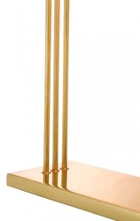 Casa Padrino Luxus Schreibtisch Leuchte aus Messing poliert, Höhe 50 cm, Länge 32 cm, Breite 14 cm Casa Padrino Luxus Schreibtisch Leuchte aus Messing poliert, Höhe 50 cm, Länge 32 cm, Breite 14 cm