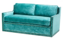 Casa Padrino Canapé 2 places Luxe Belle Époque Turquoise Vert - Art Nouveau Art Déco - 162 x 85 x 77 cm Casa Padrino Canapé 2 places Luxe Belle Époque Turquoise Vert - Art Nouveau Art Déco - 162 x 85 x 77 cm