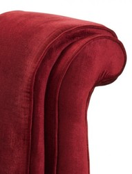Casa Padrino Luxury Belle Epoque Armchair Art Nouveau Art Deco Burgundy Red 54 x 76 x 74 cm