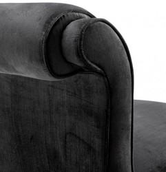 Casa Padrino Luxus Belle Epoche Sessel Schwarz - Jugendstil Art Deco Design - 54 x 76 x 74 cm Casa Padrino Luxus Belle Epoche Sessel Schwarz - Jugendstil Art Deco Design - 54 x 76 x 74 cm