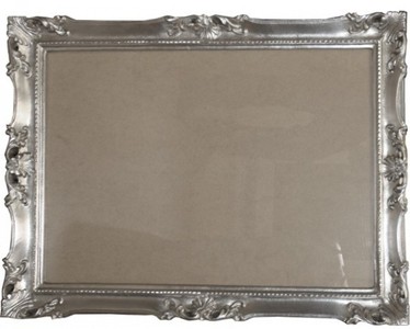 Casa Padrino Marco de Fotos Barroco de Madera 144 x 84 cm Plata - Gran Marco Estilo Modernista Antiguo Casa Padrino Marco de Fotos Barroco de Madera 144 x 84 cm Plata - Gran Marco Estilo Modernista Antiguo