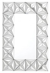Casa Padrino Specchio da Parete di Lusso Art Déco con Cornice a Specchio 120 x 80 cm