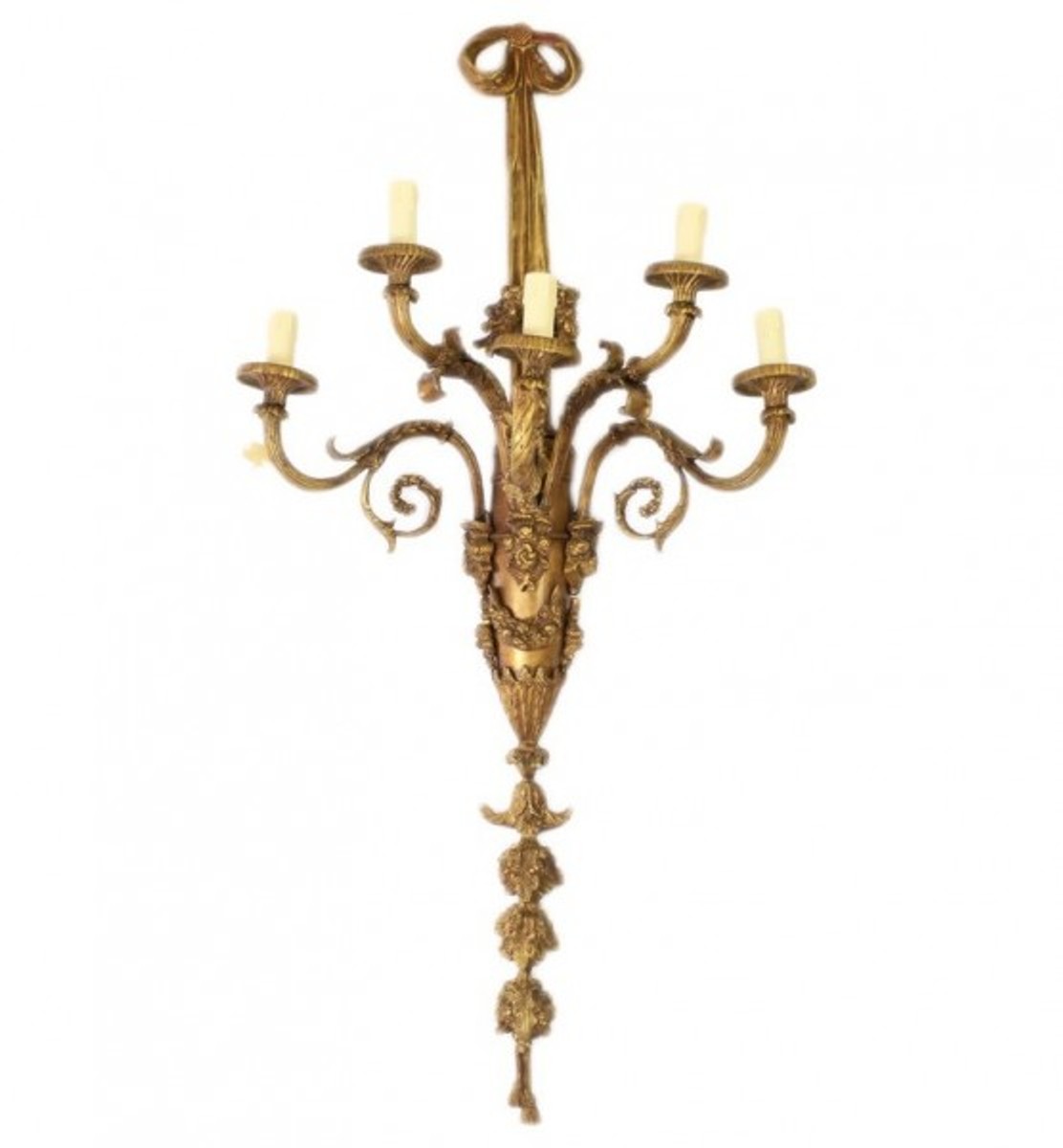 Casa Padrino Baroque Wall Lights Set Bronze Oxidized Antique style - wall lamp wall lighting (2 lamps) Casa Padrino Baroque Wall Lights Set Bronze Oxidized Antique style - wall lamp wall lighting (2 lamps)