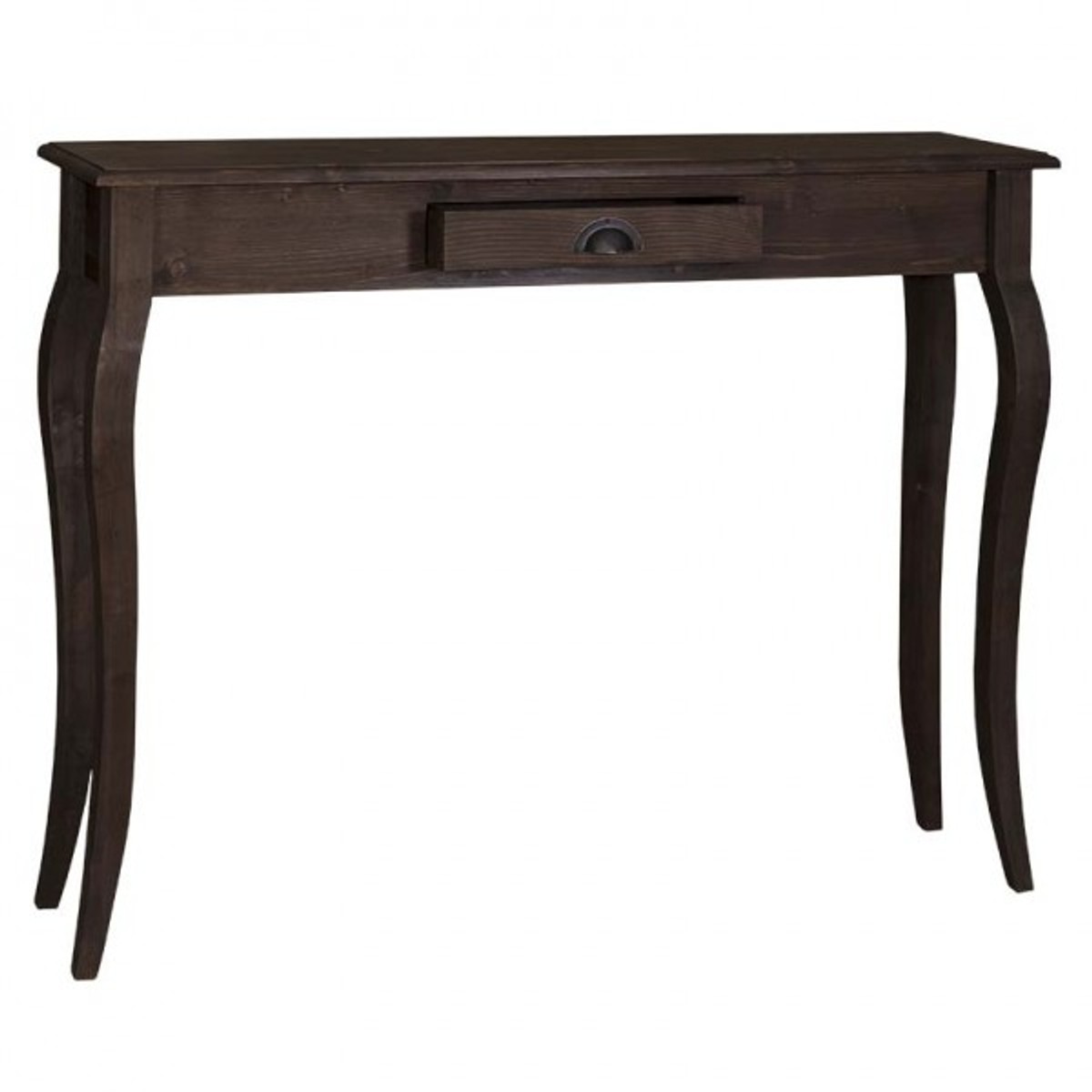 Casa Padrino Barock Konsole mit 1 Schublade 120 cm - Konsolentisch Landhaus Stil Sideboard Schrank Wandkonsole
