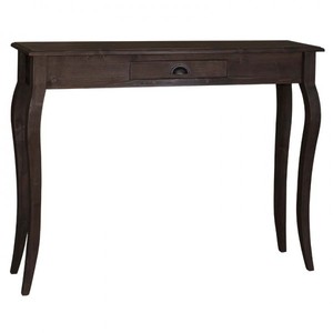 Casa Padrino Barock Konsole mit 1 Schublade 120 cm - Konsolentisch Landhaus Stil Sideboard Schrank Wandkonsole