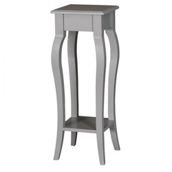 Casa Padrino mesa auxiliar barroca, mesa para flores estilo modernista, madera maciza de pino, 45 x 35 x 90 cm