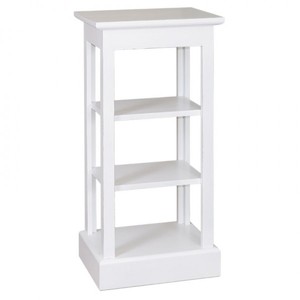 Casa Padrino Landhaus Stil Regalschrank 45 x 35 x H90 cm Massivholz 