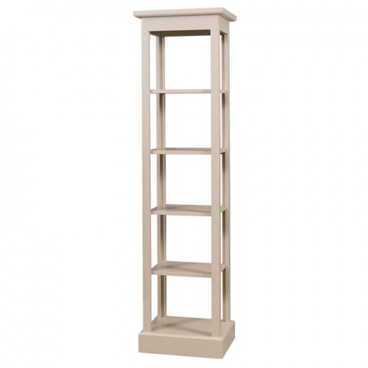 Casa Padrino Landhaus Stil Regalschrank 45 x 35 x H170 cm Massivholz 