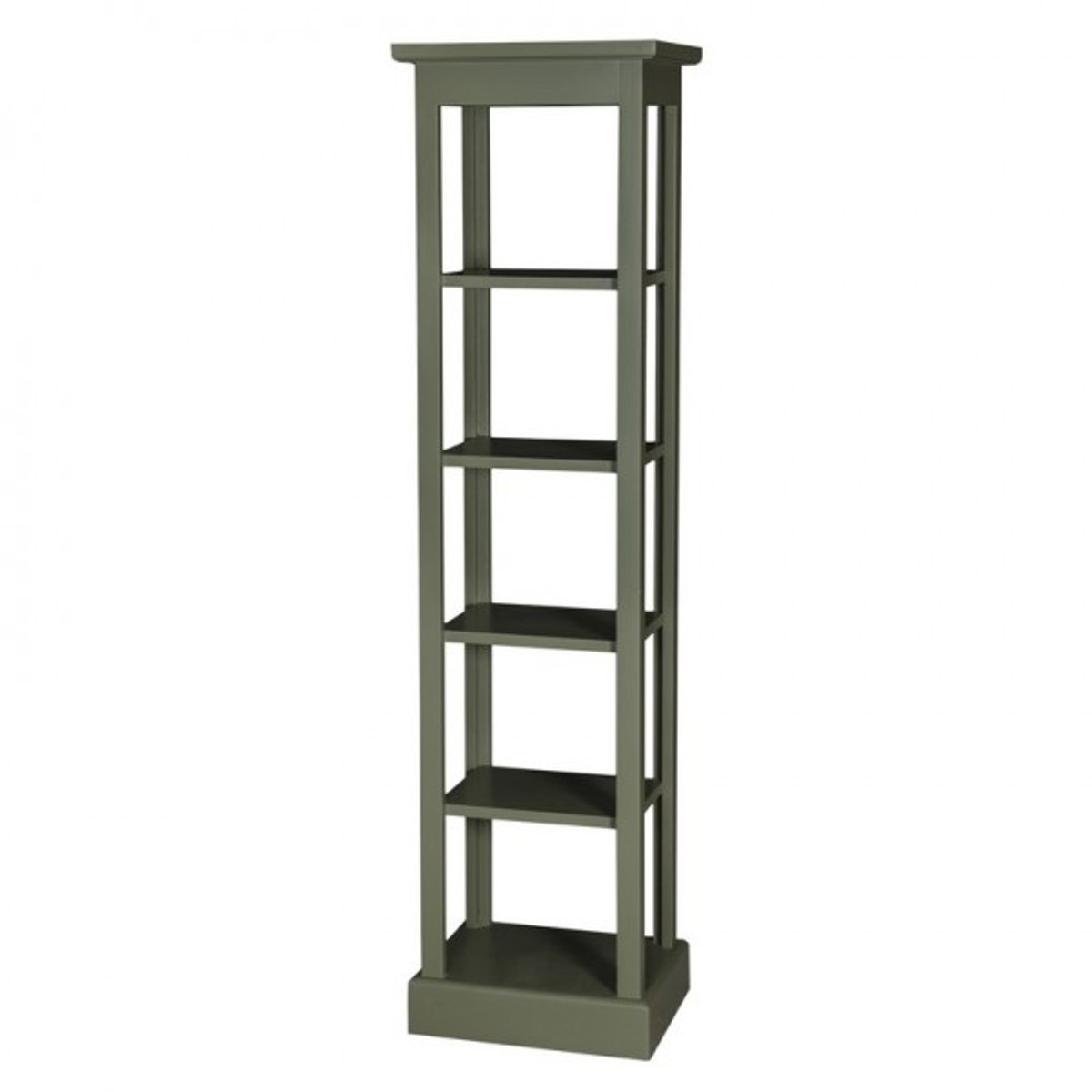 Casa Padrino Landhaus Stil Regalschrank 45 x 35 x H170 cm Massivholz 