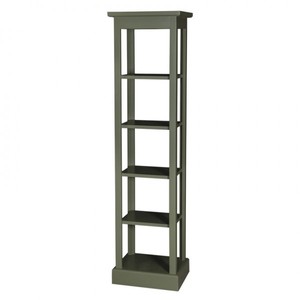 Casa Padrino Landhaus Stil Regalschrank 45 x 35 x H170 cm Massivholz 