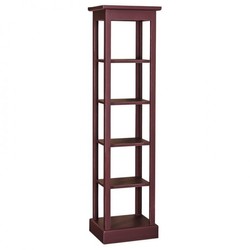 Casa Padrino Scaffale stile rustico in legno massello di pino, 45 x 35 x A170 cm