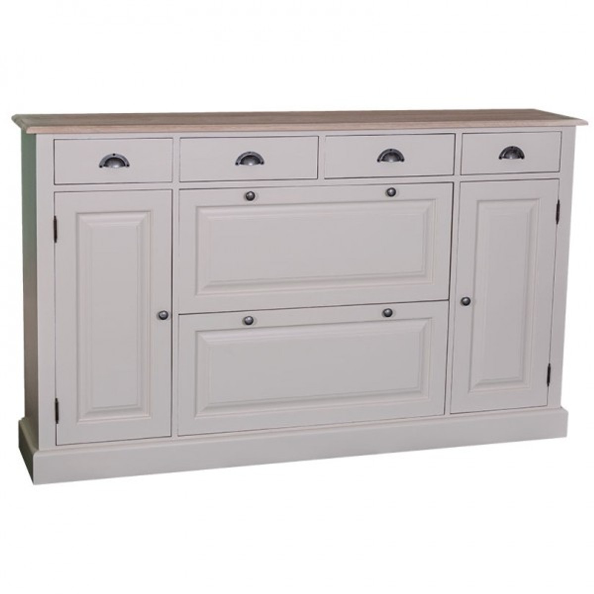 Casa Padrino Shabby Chic cottage style sideboard shoe cupboard - armoire Casa Padrino Shabby Chic cottage style sideboard shoe cupboard - armoire