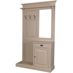 Casa Padrino wardrobe with mirror and cupboard - country style wardrobe Casa Padrino wardrobe with mirror and cupboard - country style wardrobe