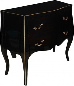 Casa Padrino Barock Kommode Schwarz Gold Baroque Chest of Drawers black Gold Furniture Interior Casa Padrino Barock Kommode Schwarz Gold Baroque Chest of Drawers black Gold Furniture Interior