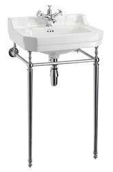 Casa Padrino Lavabo de pedestal Art Nouveau Blanco / Cromo A 56cm Mod5 - Lujoso lavabo Art Deco de porcelana Casa Padrino Lavabo de pedestal Art Nouveau Blanco / Cromo A 56cm Mod5 - Lujoso lavabo Art Deco de porcelana