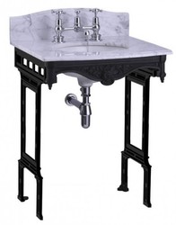 Casa Padrino Lavabo a colonna di lusso Art Nouveau Bianco / Nero con piano in marmo, Altezza 805 mm, Larghezza 650 mm, Profondità 575 mm, Altezza fino al paraschizzi 957 mm Casa Padrino Lavabo a colonna di lusso Art Nouveau Bianco / Nero con piano in marmo, Altezza 805 mm, Larghezza 650 mm, Profondità 575 mm, Altezza fino al paraschizzi 957 mm