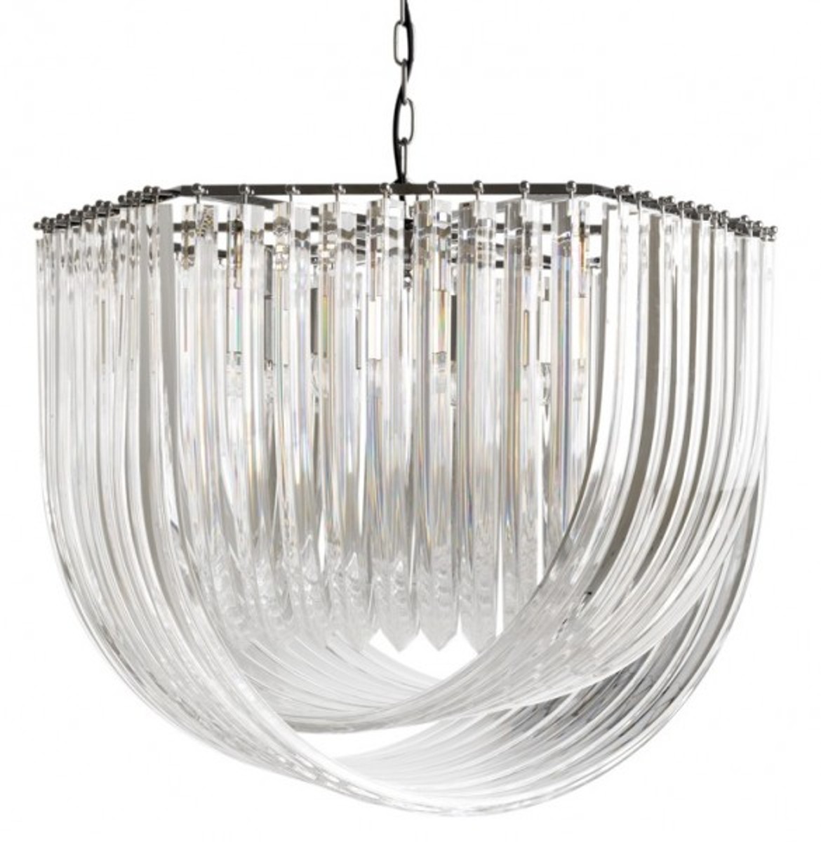Casa Padrino Art Deco Murano Suspension lamp 65 x 75 cm x H55 cm Furniture Chandelier Chandelier pendant light hanging lamp Casa Padrino Art Deco Murano Suspension lamp 65 x 75 cm x H55 cm Furniture Chandelier Chandelier pendant light hanging lamp