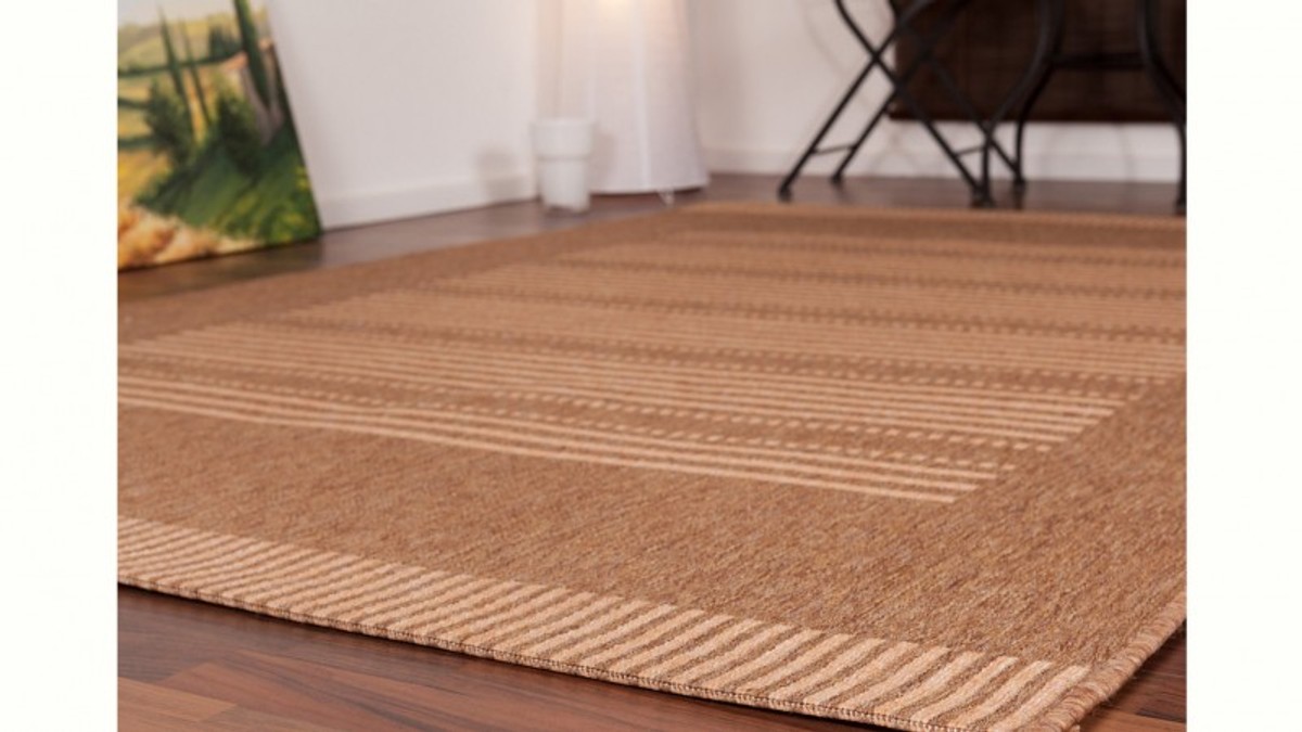 Casa Padrino carpet Mediterranean Brown - Designer Carpet Casa Padrino carpet Mediterranean Brown - Designer Carpet