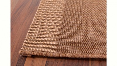 Casa Padrino Teppich Mediterran Braun - Designer Teppich