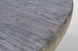 Casa Padrino villa dining table Round Oak Rustic Grey - Baroque table solid oak Casa Padrino villa dining table Round Oak Rustic Grey - Baroque table solid oak
