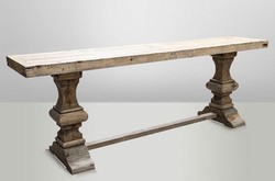 Casa Padrino Konsole Konsolentisch Rustikal Ructsical Oak Eiche Tische Console Table
