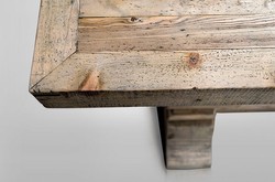 Casa Padrino Konsole Konsolentisch Rustikal Ructsical Oak Eiche Tische Console Table