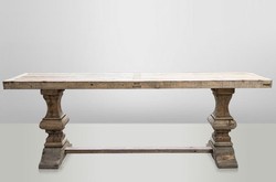 Casa Padrino Konsole Konsolentisch Rustikal Ructsical Oak Eiche Tische Console Table