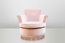 Casa Padrino Poltrona Lounge Art Deco di Lusso Rosa - Jugendstil Belle Époque - 77 x 86 x 76 cm Casa Padrino Poltrona Lounge Art Deco di Lusso Rosa - Jugendstil Belle Époque - 77 x 86 x 76 cm