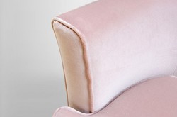 Casa Padrino Poltrona Lounge Art Deco di Lusso Rosa - Jugendstil Belle Époque - 77 x 86 x 76 cm Casa Padrino Poltrona Lounge Art Deco di Lusso Rosa - Jugendstil Belle Époque - 77 x 86 x 76 cm