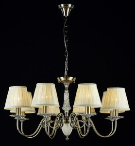 Casa Padrino Baroque Crystal Ceiling Chandelier Bronze 79 x H 38 cm - Antique Style Lighting Casa Padrino Baroque Crystal Ceiling Chandelier Bronze 79 x H 38 cm - Antique Style Lighting