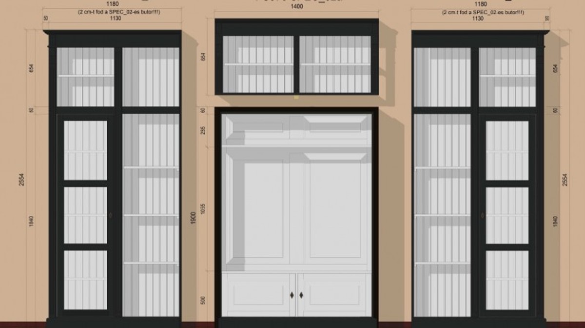 Casa Padrino luxury living room wall unit Black / White B 372 x H 255 cm bookcase shelving cabinet television TV - Art Deco Art Nouveau hotel furniture Casa Padrino luxury living room wall unit Black / White B 372 x H 255 cm bookcase shelving cabinet television TV - Art Deco Art Nouveau hotel furniture