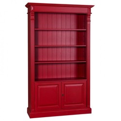 Casa Padrino Regalschrank Bücherschrank Rot Büro Red Cabinet ANtik Stil Vintage Barock Jugendstil Casa Padrino Regalschrank Bücherschrank Rot Büro Red Cabinet ANtik Stil Vintage Barock Jugendstil