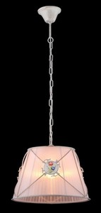 Casa Padrino Baroque Ceiling Pendant Light in Cream Gold, Diameter 36 x H 24 cm, Antique Style Chandelier