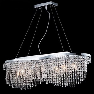 Casa Padrino Lampadario Barocco in Cristallo Nichel 93,3 x H 68 cm Stile Antico - Mobile Lampada a Sospensione