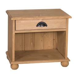 Casa Padrino country style bedside table Chest with 1 drawer - Nouveau Shabby Chic Furniture - solid wood bedside Casa Padrino country style bedside table Chest with 1 drawer - Nouveau Shabby Chic Furniture - solid wood bedside